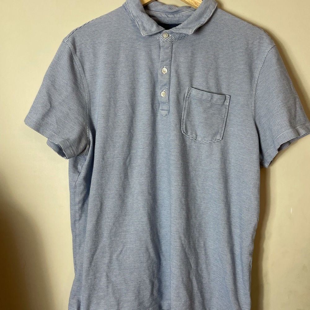 Men’s Banana Republic Striped Polo Size XL